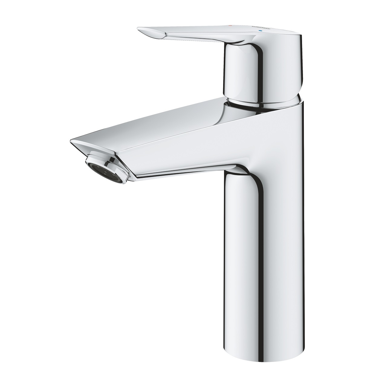 GROHE QuickFix Start Miscelatore Monocomando per Lavabo M, Finitura Cromata, Cartuccia Ceramica 28 mm, Tecnologia SilkMove ed EcoJoy