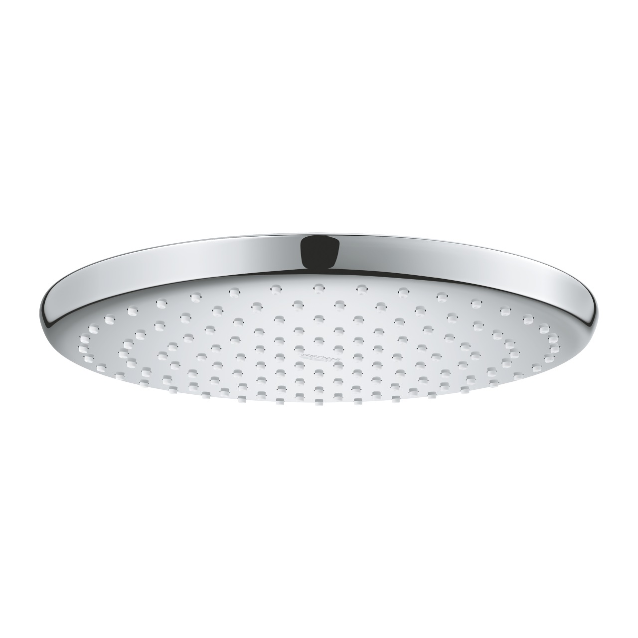 GROHE Vitalio Start 250 - Soffione doccia Ø 250 mm, getto Rain, cromo lucido, sistema anticalcare SpeedClean