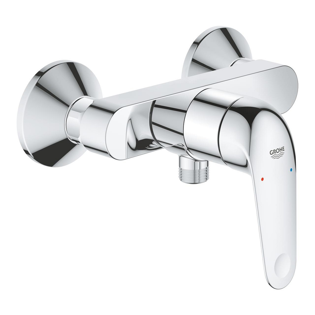 GROHE Swift Miscelatore Monocomando per Doccia Cromo 24333001 - Cartuccia Ceramica 35 mm, Leva in Metallo, Limitatore di Temperatura e Portata Regolabili
