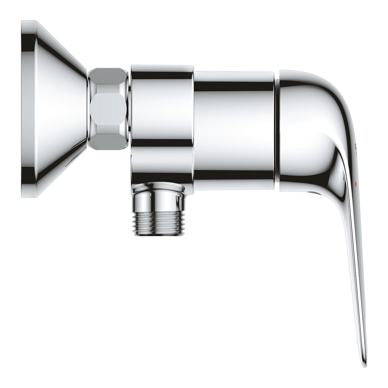 GROHE Swift Miscelatore Monocomando per Doccia Cromo 24333001 - Cartuccia Ceramica 35 mm, Leva in Metallo, Limitatore di Temperatura e Portata Regolabili