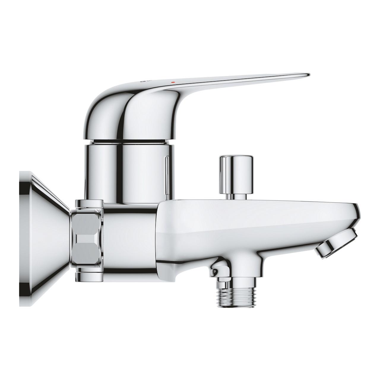 GROHE Swift Miscelatore Monocomando per Vasca-Doccia in Cromo con Cartuccia Ceramica da 35 mm e Limitatori di Portata e Temperatura