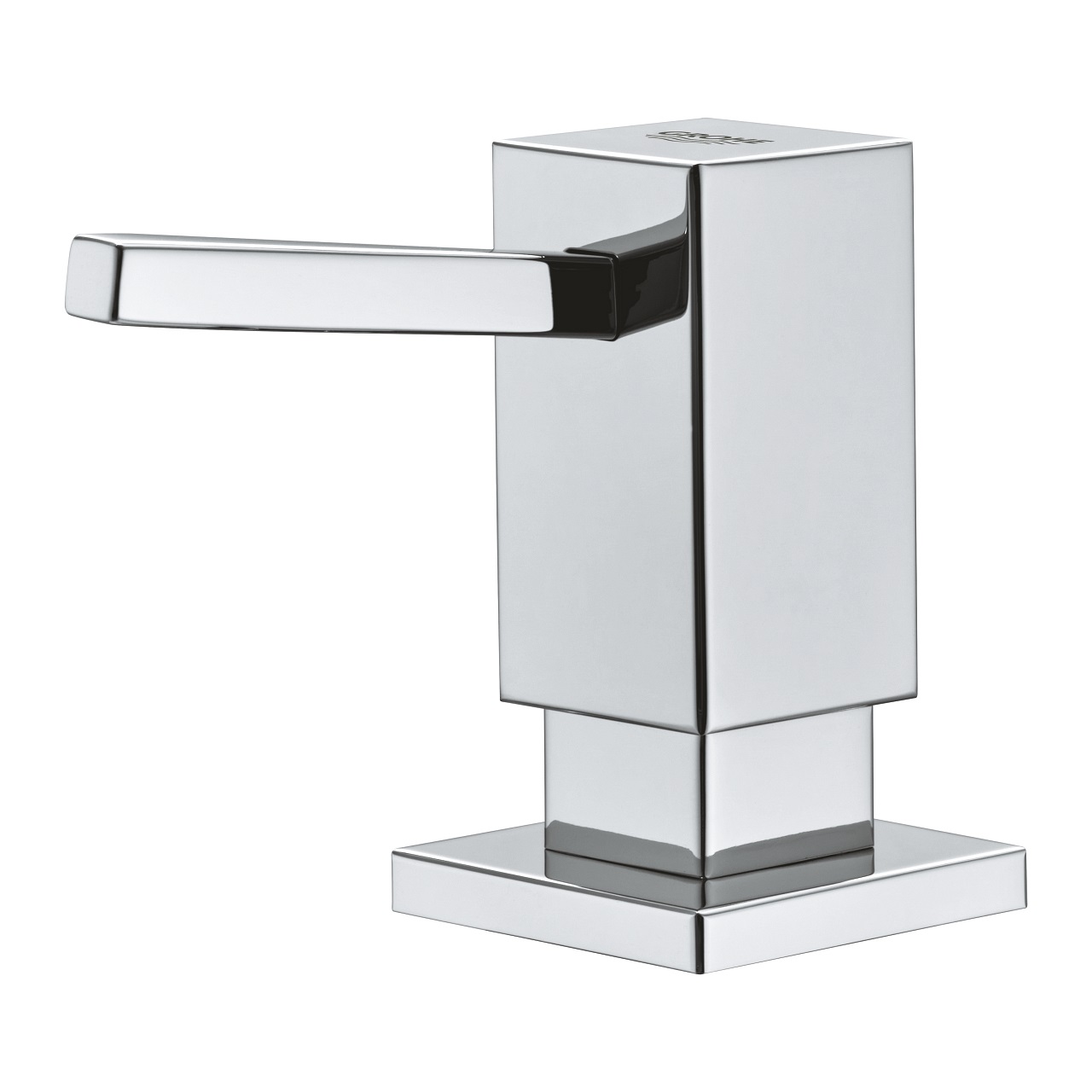 GROHE Cubic Dispenser per Sapone Liquido, Capacità 500 ml, Finitura Cromo Resistente