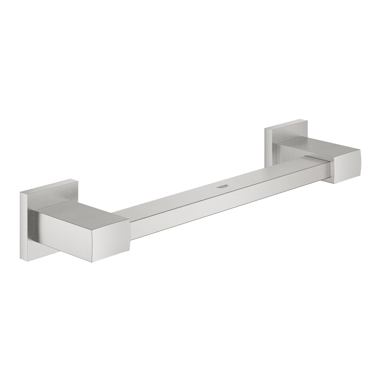 GROHE Start Cube Maniglione Vasca 300mm in Metallo Supersteel con Fissaggio Nascosto - Installazione a Vite
