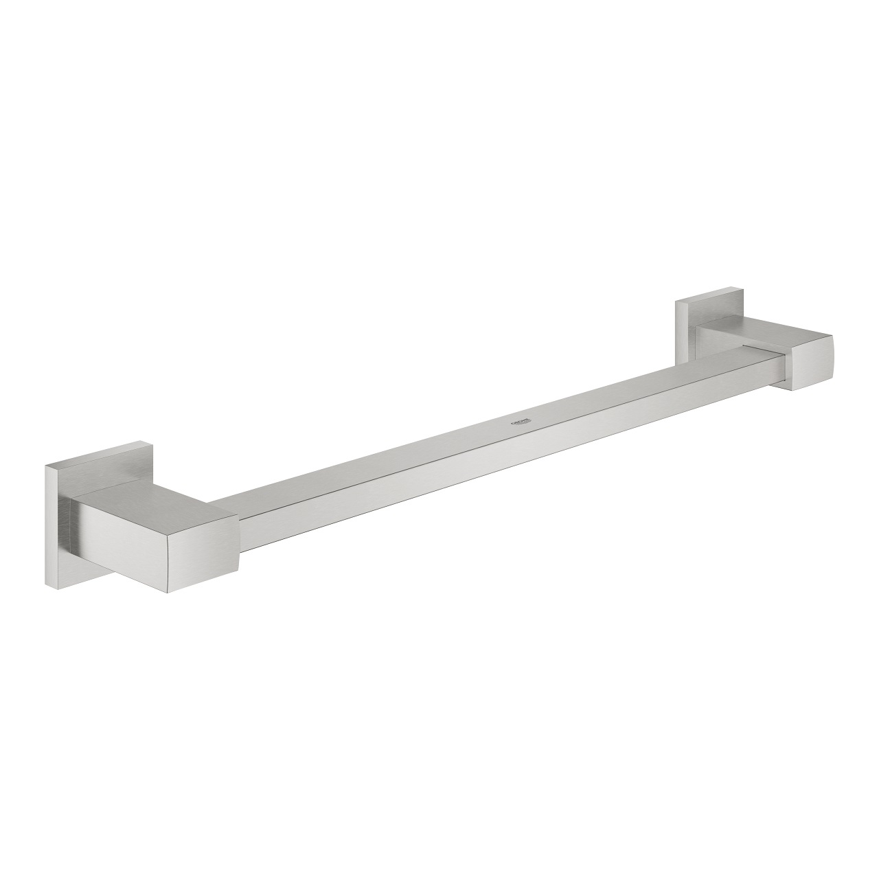 GROHE Start Cube Maniglione di Sostegno 50 cm in Metallo Finitura Supersteel con Fissaggio a Parete