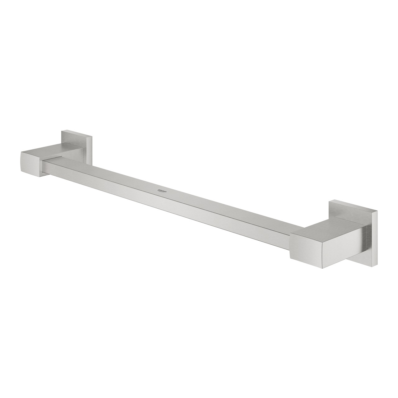 GROHE Start Cube Maniglione di Sostegno 50 cm in Metallo Finitura Supersteel con Fissaggio a Parete