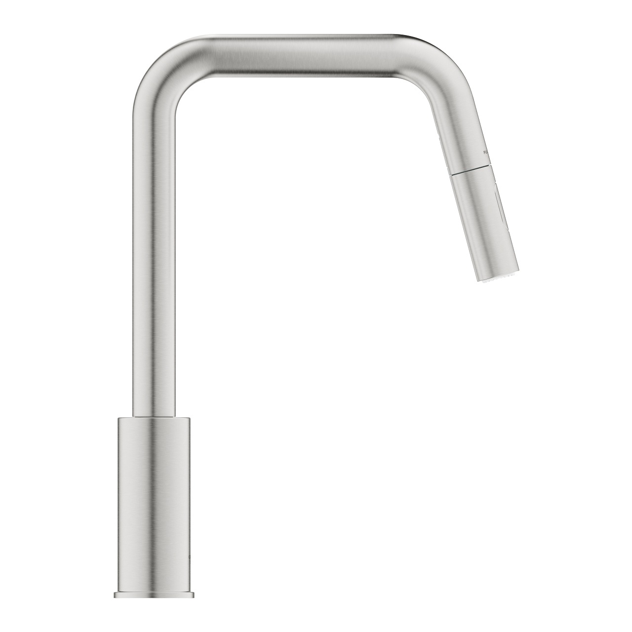 Grohe Start Miscelatore Monocomando per Lavello 30631DC0 con Bocca Alta, Doccetta Estraibile a 2 Getti e Tecnologia Grohe SilkMove