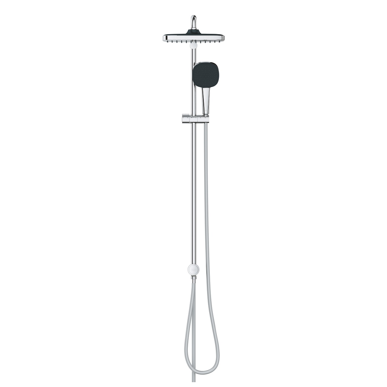 Grohe Vitalio Comfort 250 Sistema Doccia Cromo con Deviatore, Braccio Doccia 390 mm e 2 Modalità di Getto