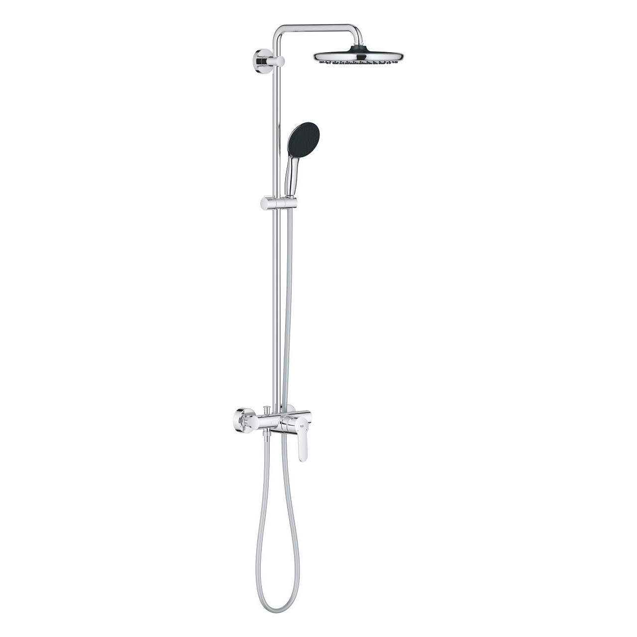 Grohe Vitalio Start System 250 - Sistema di Doccia Cromo con Miscelatore Monocomando e Soffione Rain