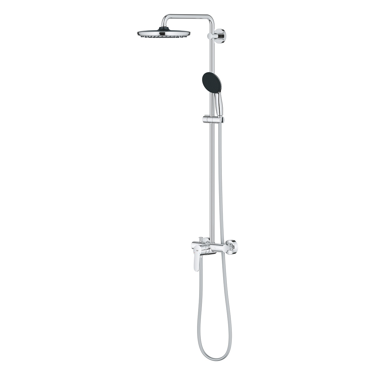 Grohe Vitalio Start System 250 - Sistema di Doccia Cromo con Miscelatore Monocomando e Soffione Rain