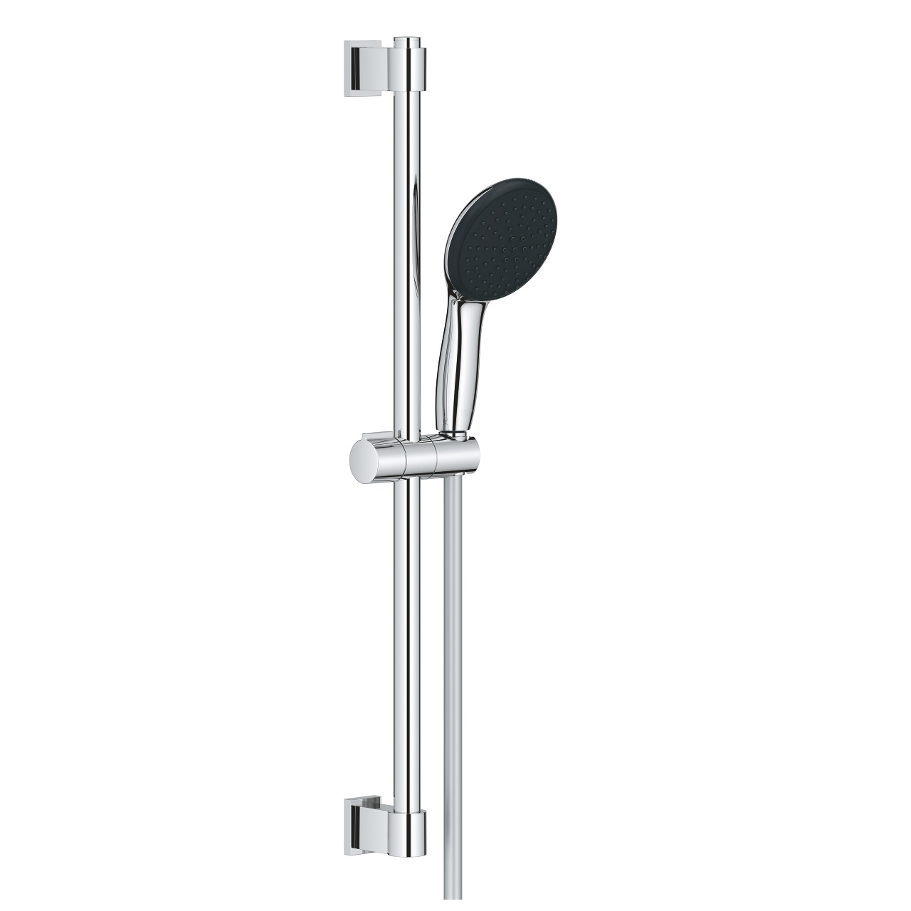 Grohe Vitalio Start 110 Set Doccia Cromo con 2 Tipi di Getto (Rain, Jet) e Asta da 600 mm