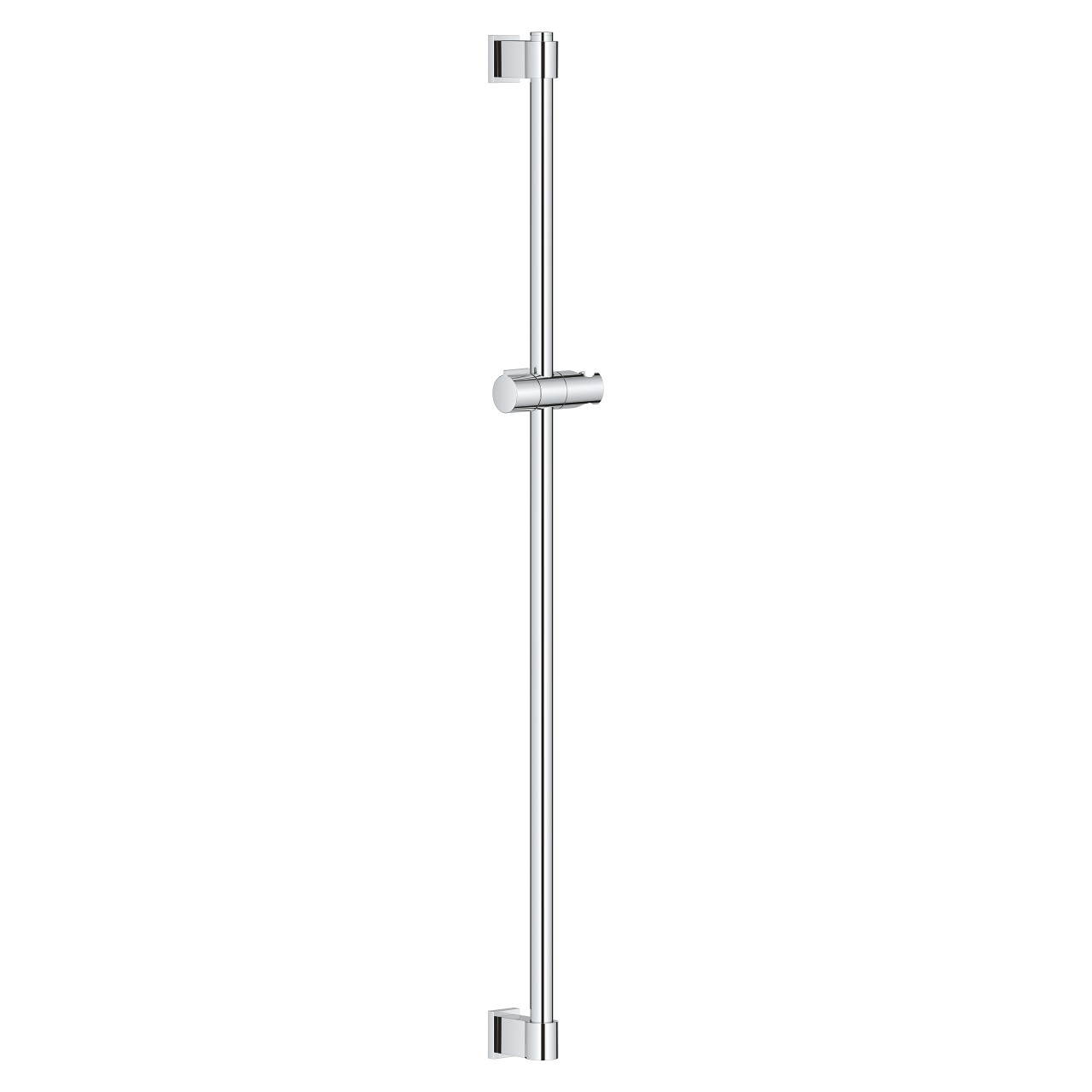 Grohe Vitalio Universal Asta doccia 900 mm, 26961001 - Supporto manopola scorrevole regolabile, Grohe FastFixation, piedino regolabile