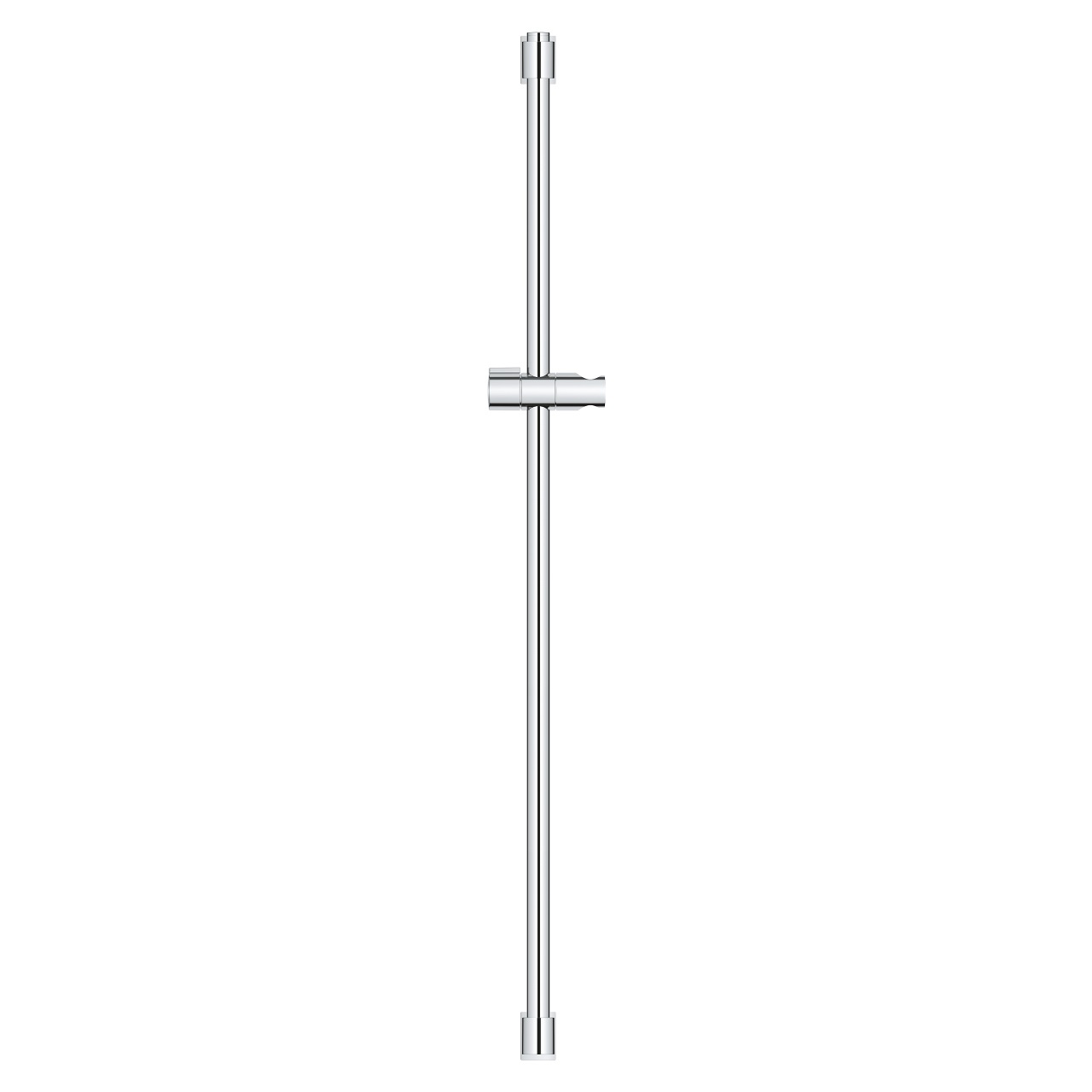 Grohe Vitalio Universal Asta doccia 900 mm, 26961001 - Supporto manopola scorrevole regolabile, Grohe FastFixation, piedino regolabile