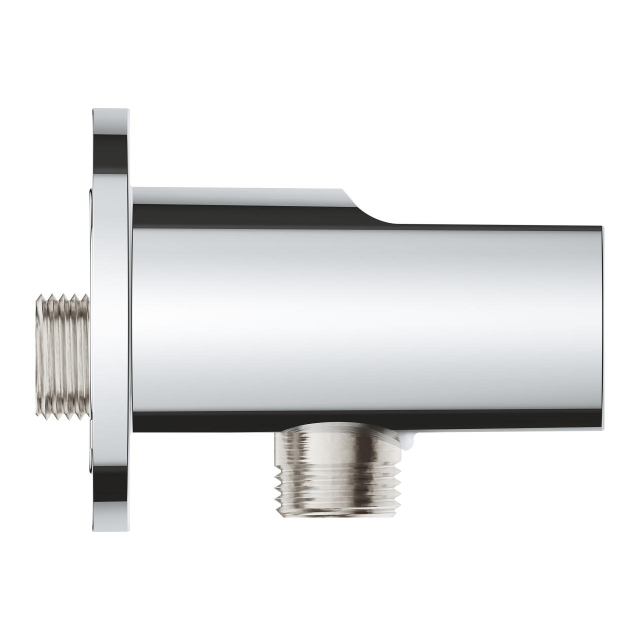 GROHE Vitalio Universal Unione a muro 26962001 con supporto a parete per manopola doccia, gomito uscita 1/2