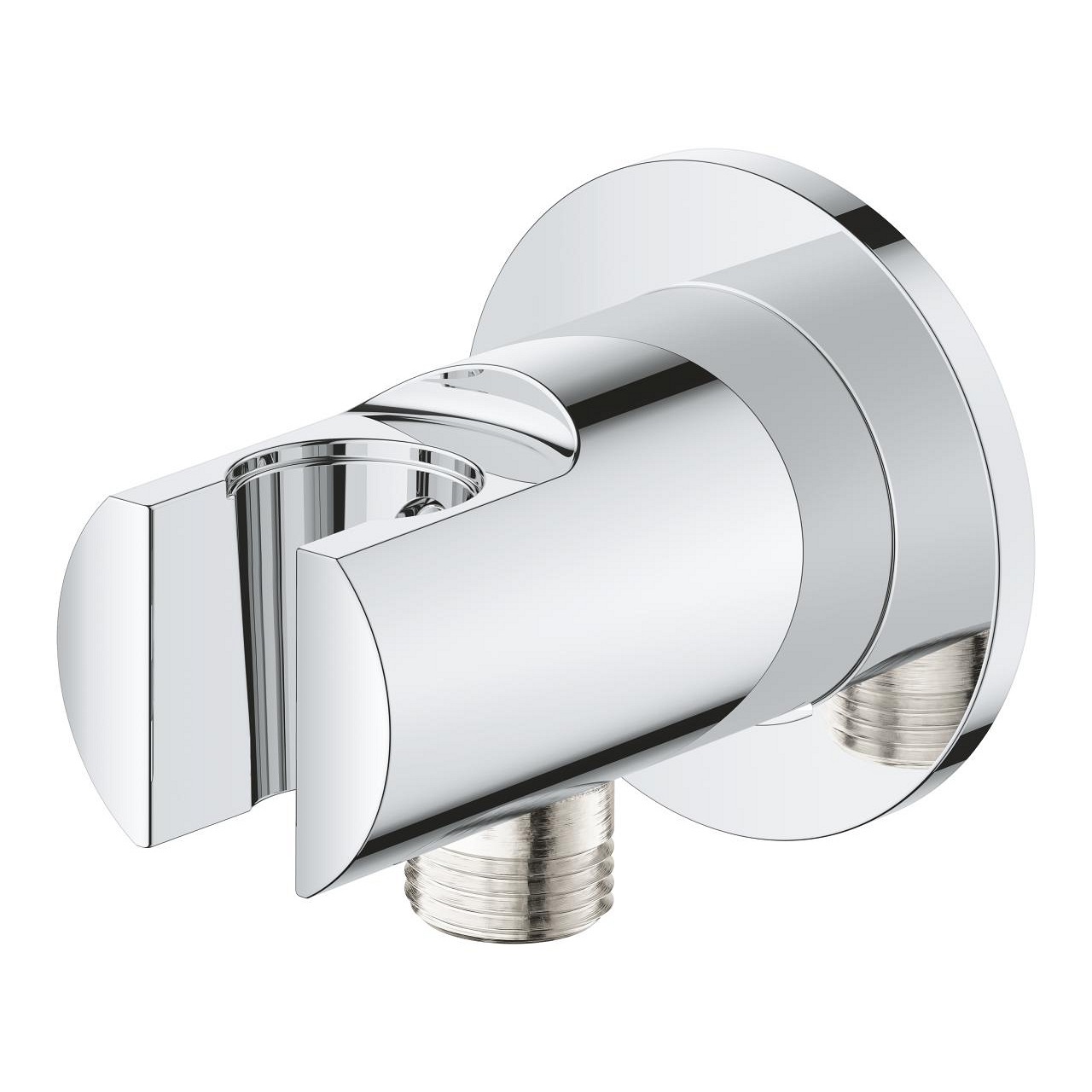 GROHE Vitalio Universal Unione a muro 26962001 con supporto a parete per manopola doccia, gomito uscita 1/2