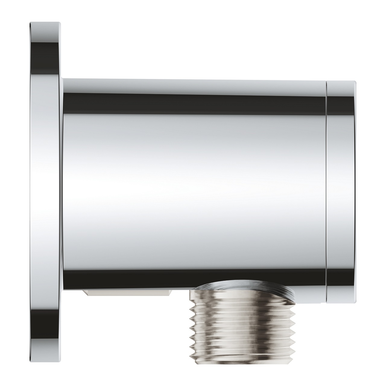 GROHE Vitalio Universal Unione a muro e Presa d'acqua, 26963001 - Finitura Cromo Lucido, Filettatura 1/2