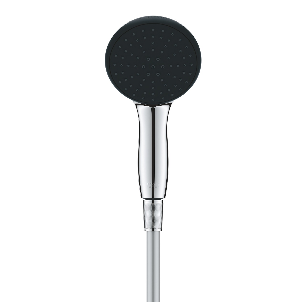 Grohe Vitalio Start 110 Cromo - Set Doccia con Manopola, Flessibile 1500 mm, 2 Tipi di Getto (Rain, Jet), Grohe SmartSwitch