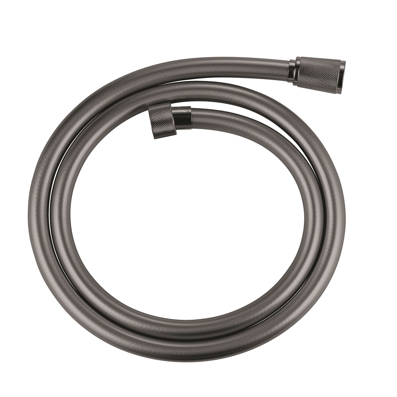 Grohe Silverflex Flessibile Doccia 1,25 m - Grafite Lucido, Resistente a Pressione e Calore