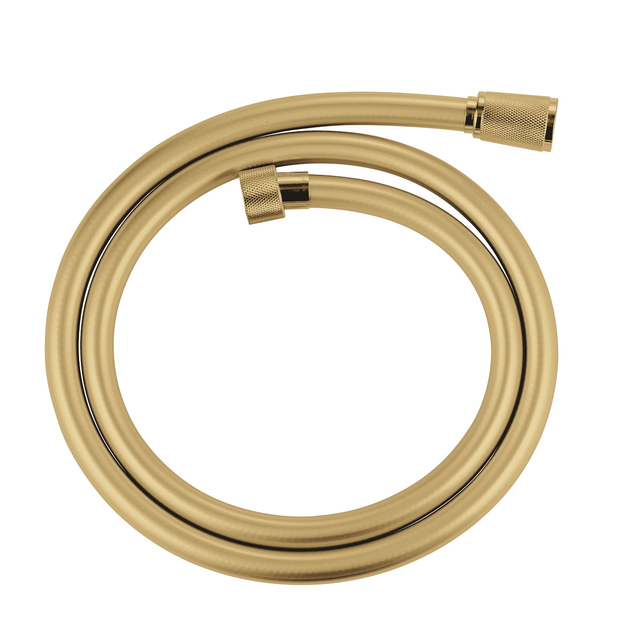 GROHE Silverflex Flessibile Doccia Oro 1,25 m - Resistente a Trazione 50 kg, Pressione fino a 5 bar, Calore fino a 70 °C, Attacco Universale G 1/2 x 1/2, Cod. 28362GL1
