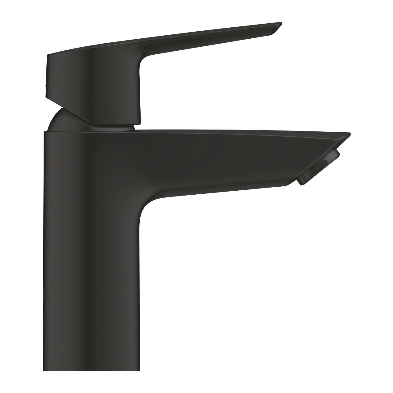 GROHE Start Miscelatore Monocomando per Lavabo S-Size, Colore Nero Opaco, Cartuccia Ceramica 28 mm, Risparmio Acqua EcoJoy, Limitatori di Temperatura e Portata