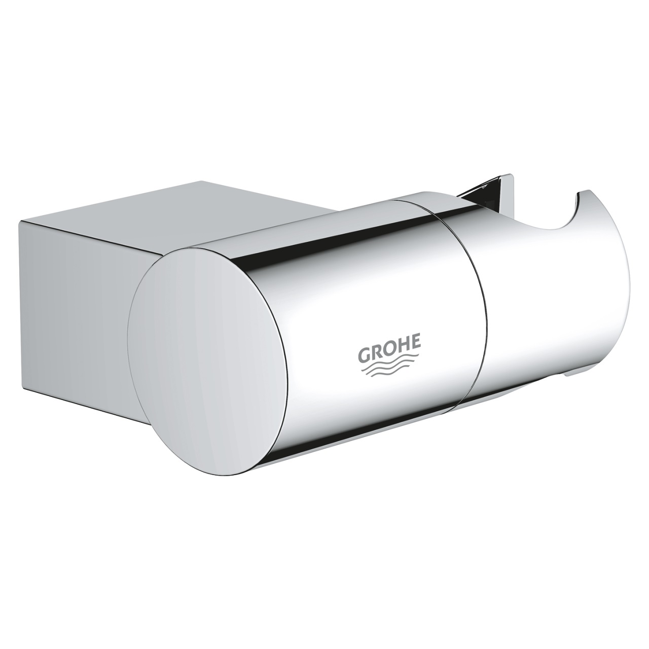 Grohe Rainshower 27055000 Supporto per Doccetta a Muro in Cromo con Regolazione Angolazione