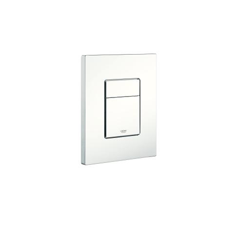 GROHE Skate Cosmopolitan Piastra di Azionamento WC Bianco, Doppio Scarico, Start & Stop, in ABS, Codice 38732SH0