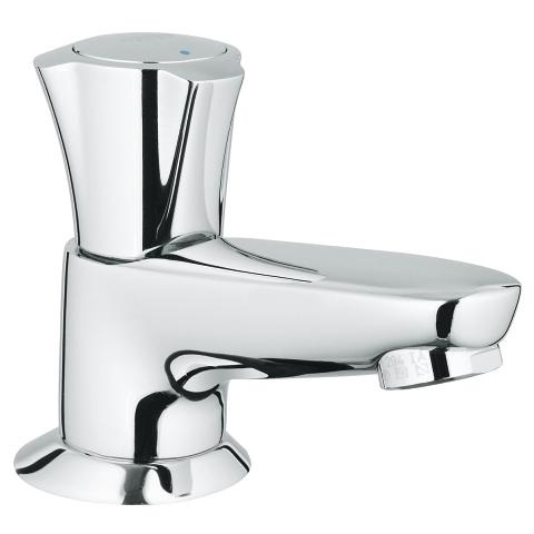GROHE Rubinetto a Colonna per Lavabo Costa 20404001, Cromo, Maniglia in Metallo, Isolamento Termico, Facile da Pulire