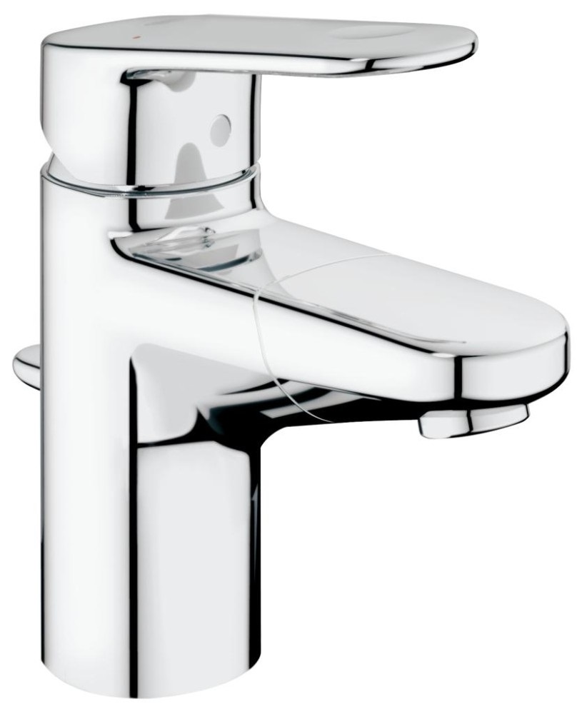 GROHE Europlus Miscelatore Monocomando per Lavabo S-Size Cromo con Bocca Estraibile e Tecnologia SilkMove
