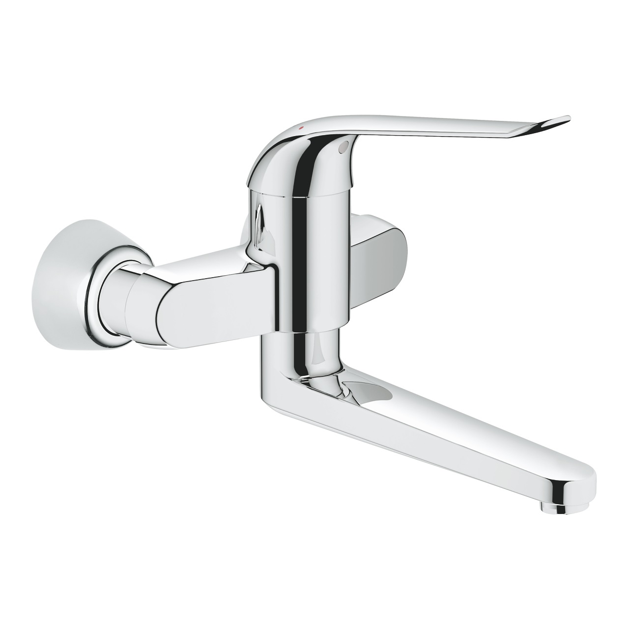 Grohe Euroeco Special 32773000 Miscelatore Monocomando per Lavabo Cromo - Sporgenza 257 mm, Leva in Metallo, Risparmio Idrico