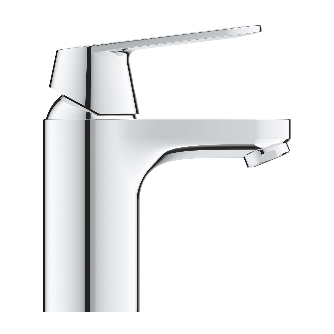 GROHE Eurosmart Cosmopolitan Miscelatore Monocomando per Lavabo Cromo S-Size con Tecnologia SilkMove e Superficie StarLight