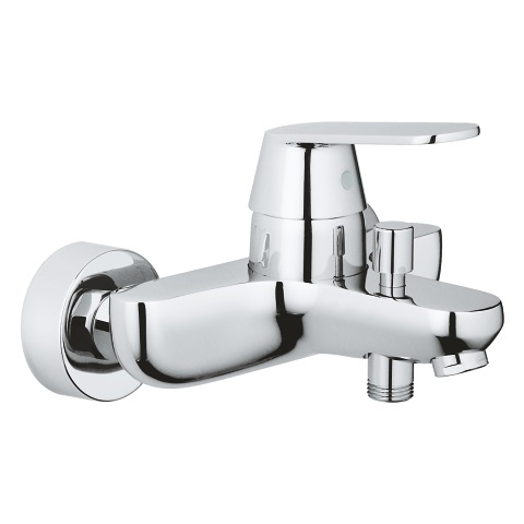 Grohe Eurosmart Cosmopolitan Miscelatore Monocomando per Vasca/Doccia Cromo con Tecnologia Grohe StarLight e SilkMove