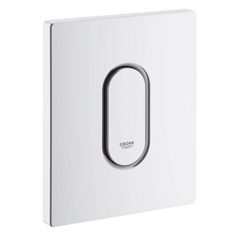 Grohe 38857SH0 Piastra di azionamento Arena Cosmopolitan - Bianco, Dimensioni 144x116 mm, Sporgenza 12 mm