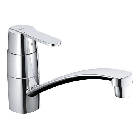 GROHE 32891000 Miscelatore Monocomando per Lavello Cromo con Bocca Alta Girevole e Cartuccia Ceramica da 35 mm