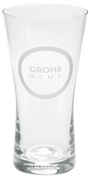 GROHE Blue Bicchieri in Cristallo - Set da 6 Pezzi da 250 ml, Lavabili in Lavastoviglie