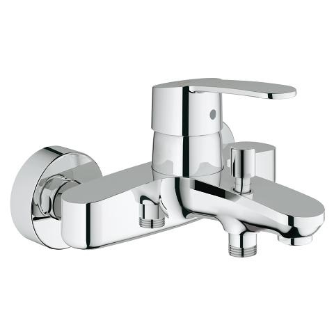 Grohe 33591002 Eurostyle Cosmopolitan Miscelatore Vasca-Doccia Cromo con Cartuccia Ceramica e Leva in Metallo