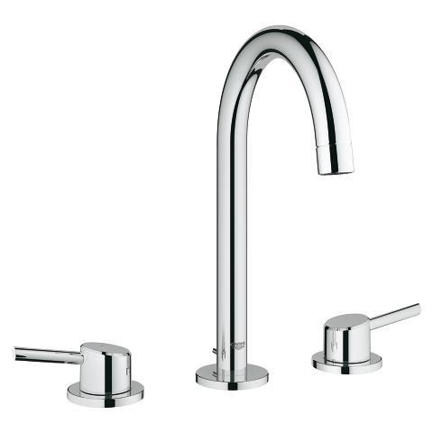 GROHE 20216001 Rubinetto Lavabo Concetto a 3 Fori in Cromo con Mousseur Integrato