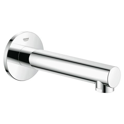GROHE Concetto 13280001 Bocca d'Erogazione per Vasca a Parete in Cromo con Aeratore e Cartuccia SilkMove
