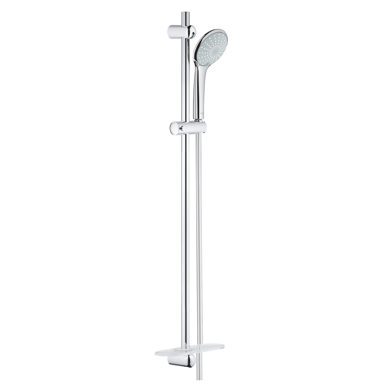 Grohe Euphoria 110 Duo Sistema di Doccia Cromo con 2 Tipi di Getto, Barra da 900 mm e Sistema Anticalcare