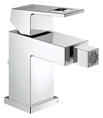 GROHE Eurocube Miscelatore Monocomando per Bidet Cromo 23138000 - Cartuccia Ceramica 28mm, Aeratore Regolabile, Installazione Veloce