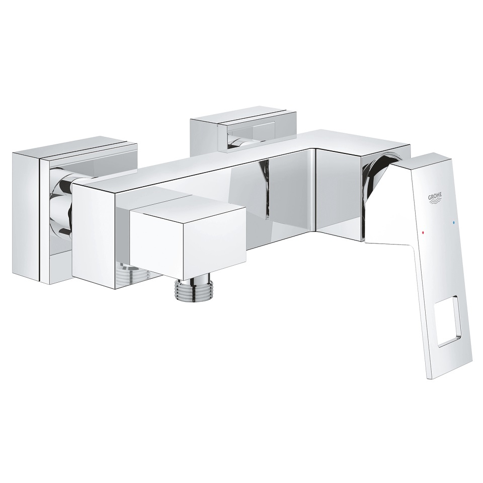 GROHE Eurocube Miscelatore Monocomando Cromo con Cartuccia Ceramica e Limitazione di Portata