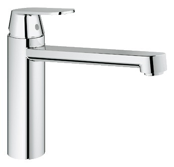 GROHE Eurosmart Cosmopolitan Miscelatore Monocomando per Lavello Cucina Cromo - 30193000, Bocca Orientabile, Cartuccia Ceramica 35 mm