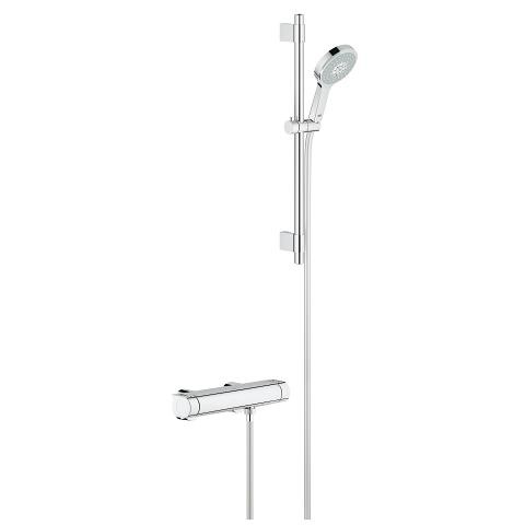 GROHE Grohtherm 2000 Miscelatore Doccia Termostatico Cromo con Tecnologia EcoJoy