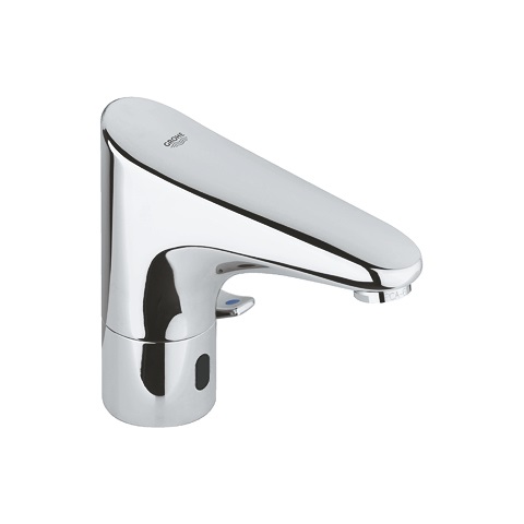 GROHE Europlus E Miscelatore Elettronico per Lavabo con Comando ad Infrarossi e Limitatore di Temperatura Regolabile - 36207001 - Cromo