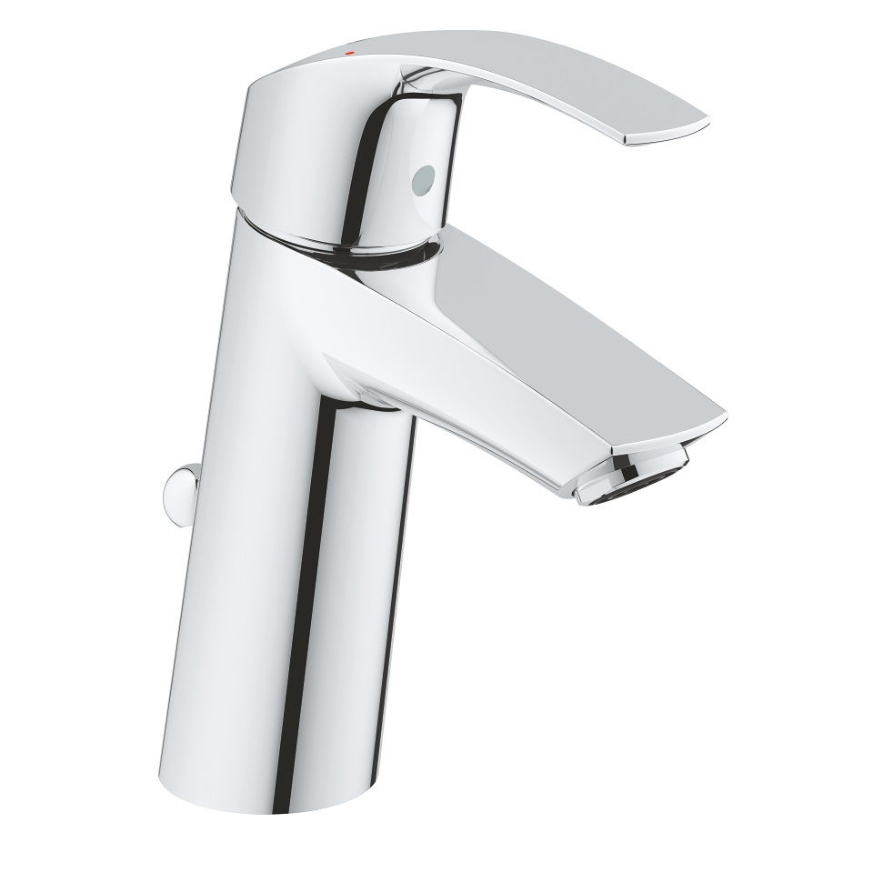 GROHE Eurosmart Miscelatore Monocomando per Lavabo Taglia M Cromato - 23322001 con Tecnologia EcoJoy e Cartuccia SilkMove