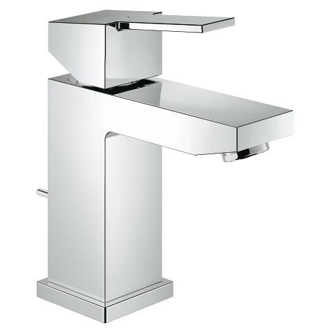 GROHE Sail Cube Miscelatore Monocomando per Lavabo Cromato con Limitatore di Temperatura e Risparmio Idrico