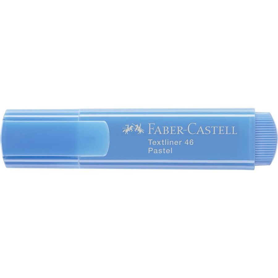 Faber-Castell Textliner 46 Evidenziatore Pastel Oltremare 1 pz Punta a Scalpello