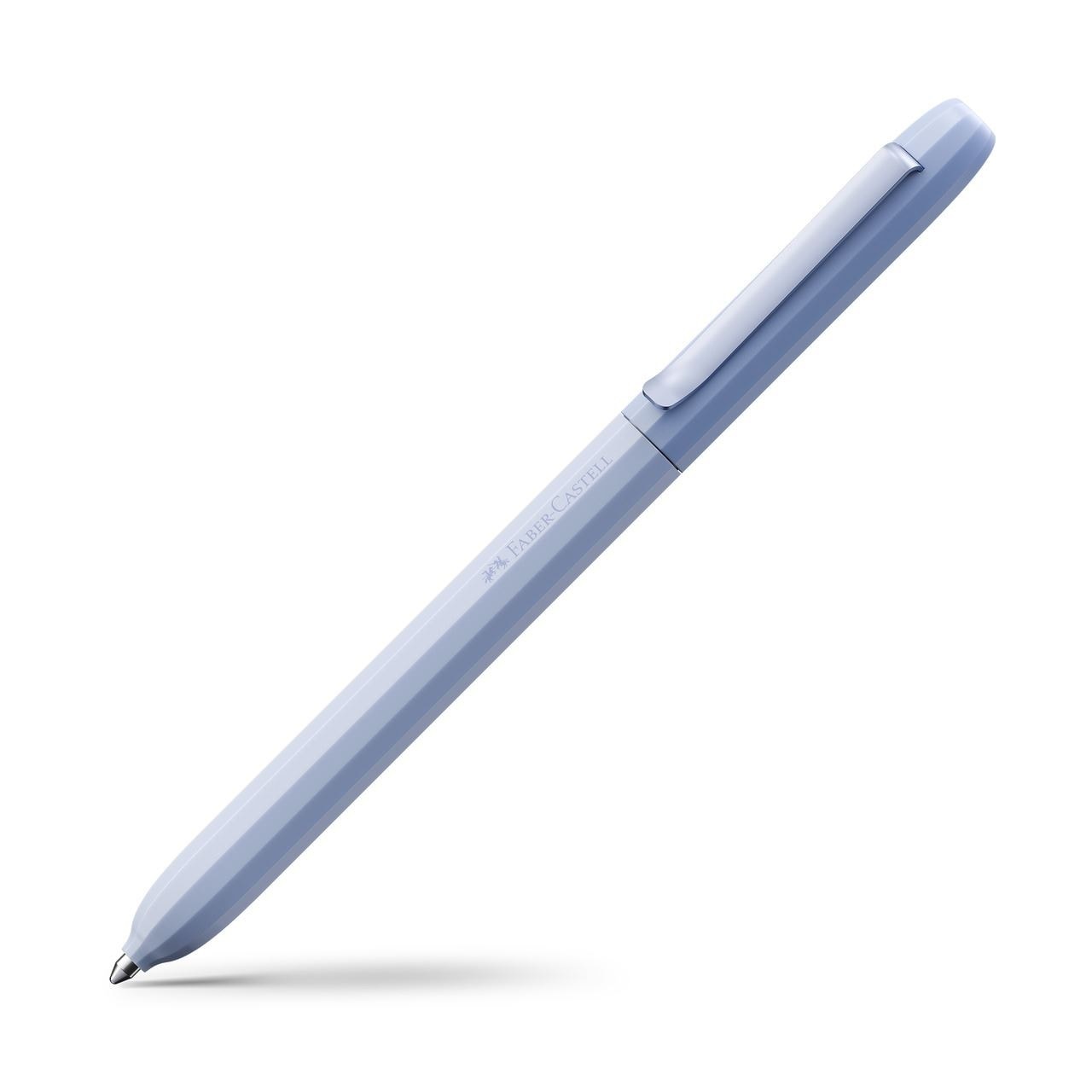 Faber-Castell 140661 Penna a sfera Avorio con mina XB, indelebile, design scandinavo, fusto riciclato, astuccio regalo