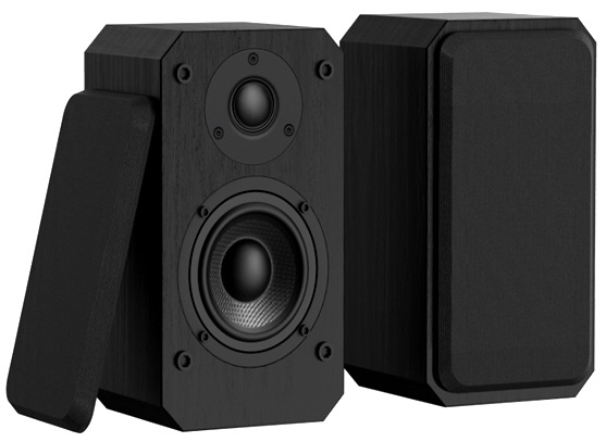 SOUNDMASTER LS5050SW Altoparlante da Scaffale Hi-Fi 2 x 50 W con Sistema Bass-Reflex
