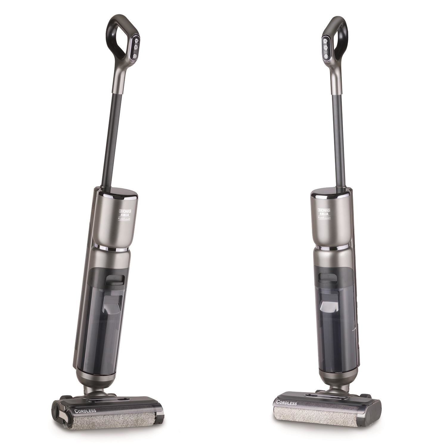 Thomas AQUA FloorCleaner Aspirapolvere verticale Cordless Secco e bagnato Senza sacchetto 150 W Grigio scuro