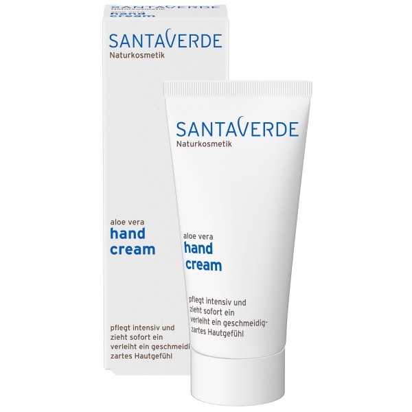 Santaverde Crema per le Mani all'Aloe Vera 50 ml - Idratazione Intensa e Protezione dalla Secchezza