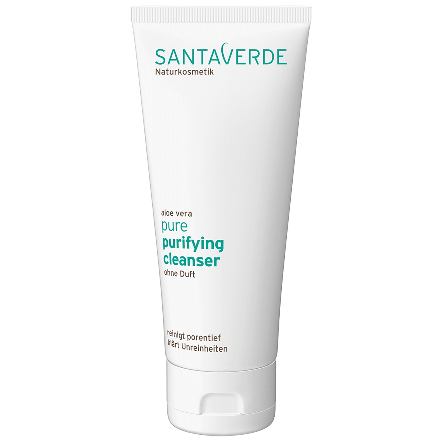 Santaverde Pure Purifying Cleanser Gel detergente senza profumo 100 ml - Pulisce in profondità e prepara la pelle